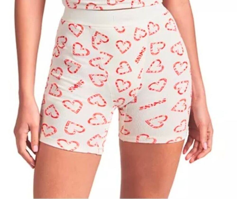 Skims Marble Candy Heart Boxers Small